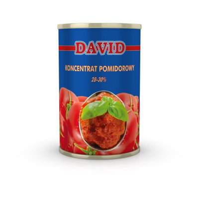 Tomato paste David 28/30%, 4.5 kg